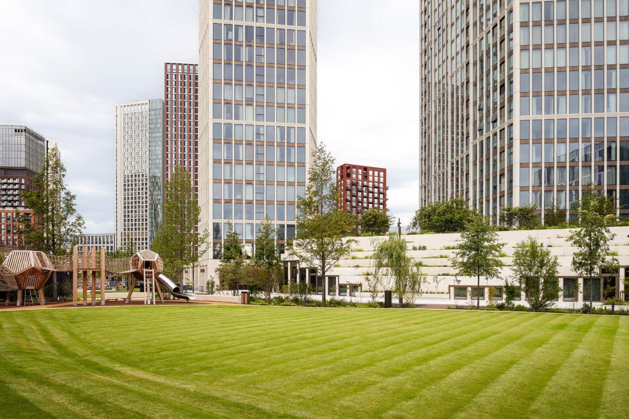 Battersea Power Station - Winter Garden Balcony & 1Gb Wifi - Luxurylondonstays Екстер'єр фото