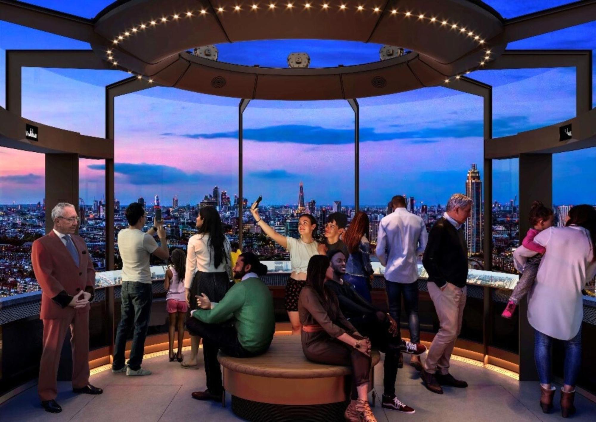 Battersea Power Station - Winter Garden Balcony & 1Gb Wifi - Luxurylondonstays Екстер'єр фото